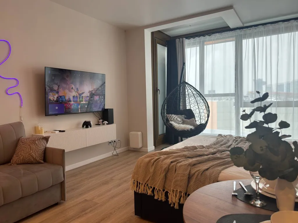 Квартира Квартира Стильная студия бизнес-класса с xbox — Москва