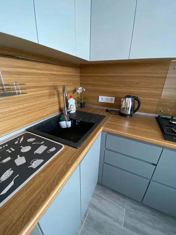 Светлая квартира с красивым ремонтом