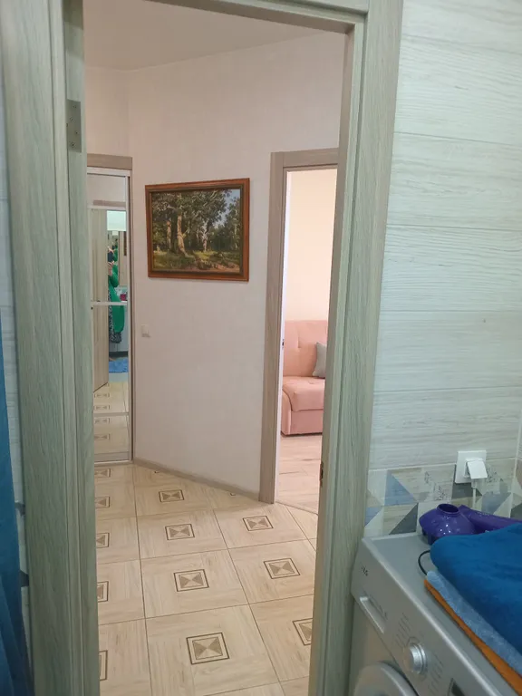 Уютная однокомнатная квартира напротив речки Великая