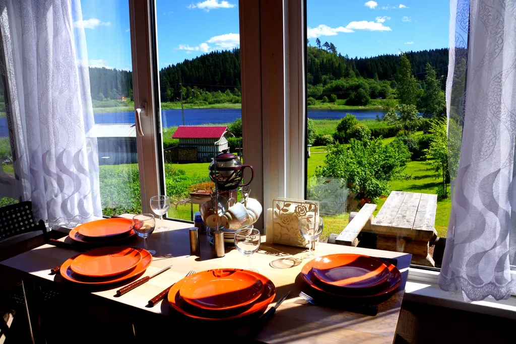 Дом с видом на озеро Passo 1