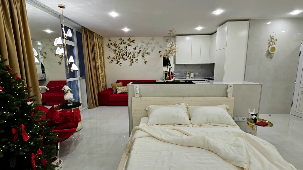 Vogue Аpartments Студия с камином