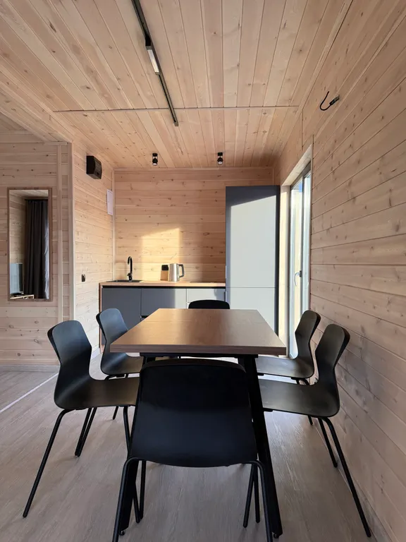 Панорамный дом с видом на реку