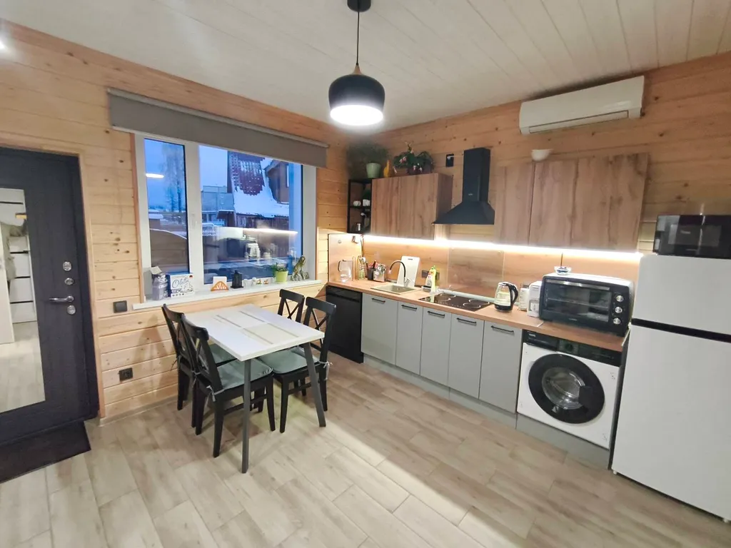 Дом с сауной и барбекю