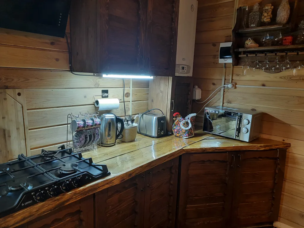 Дом с сауной в деревне