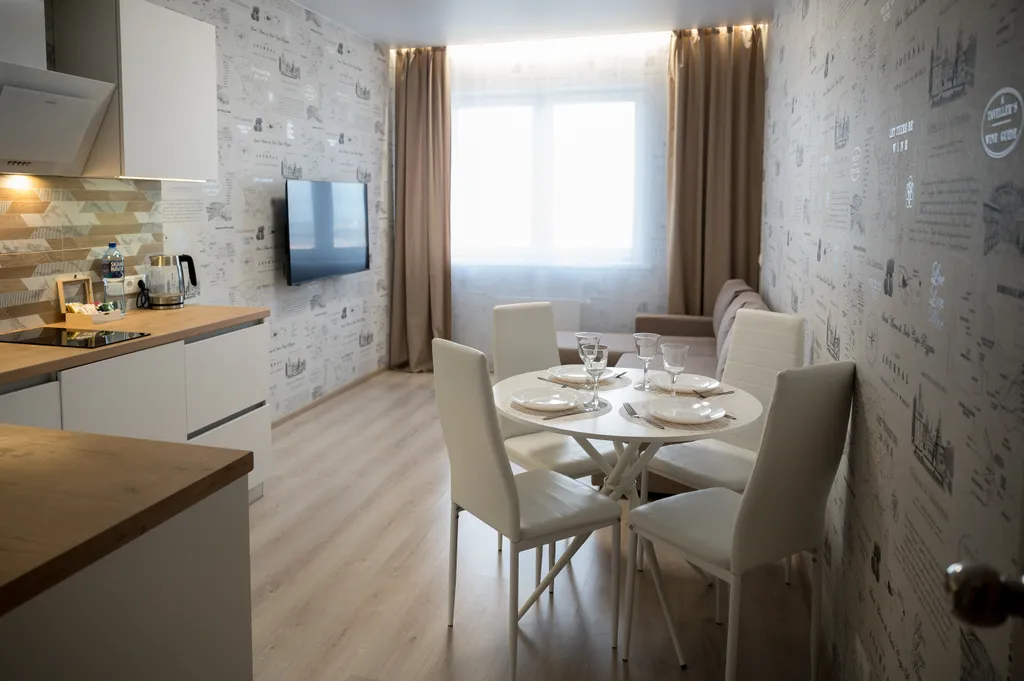 Апартаменты Abri Luxe в ЖК Гулливер с видом на город