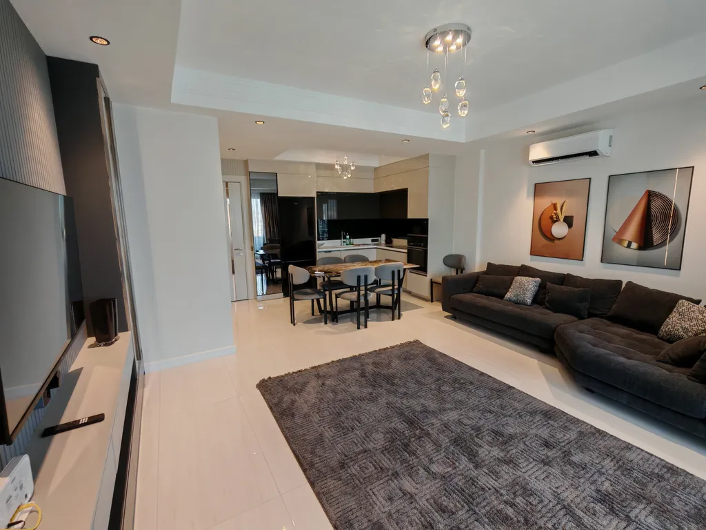 Квартира 2+1 с дизайнерской отделкой в новом жилом комплексе