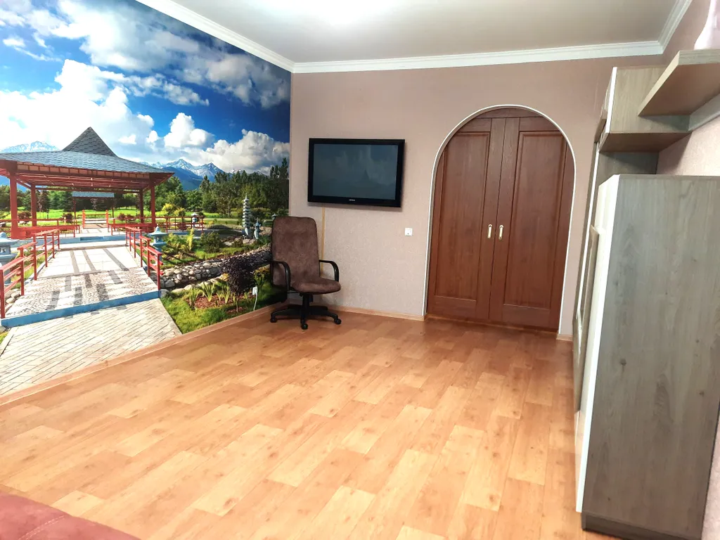 Семейная трёхкомнатная квартира на въезде в город