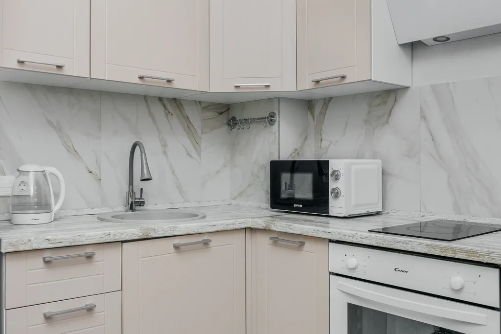 Квартира со своей террасой в 50 метрах на море