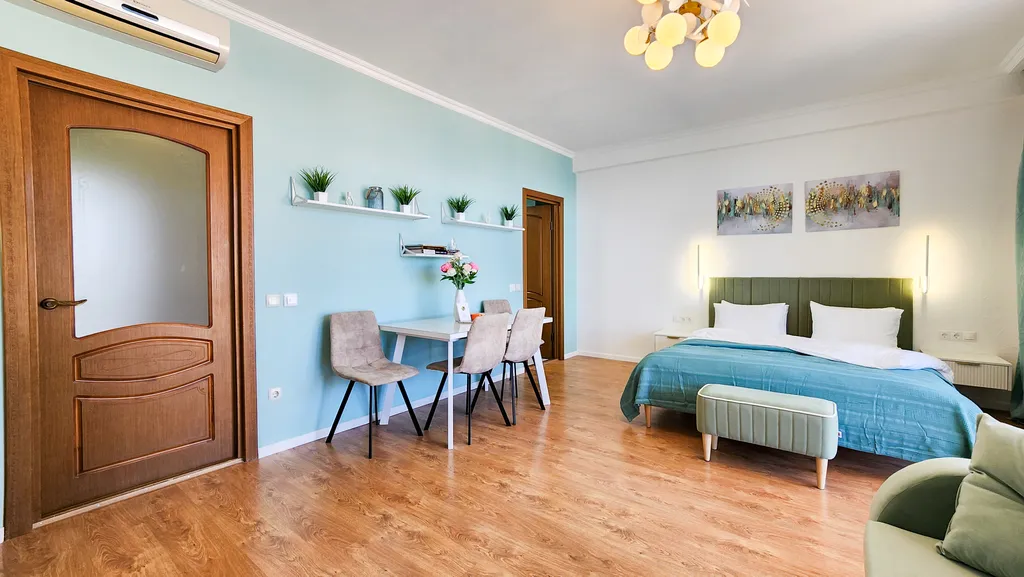 Видовая однокомнатная квартира в ЖК "Сан-Марино"