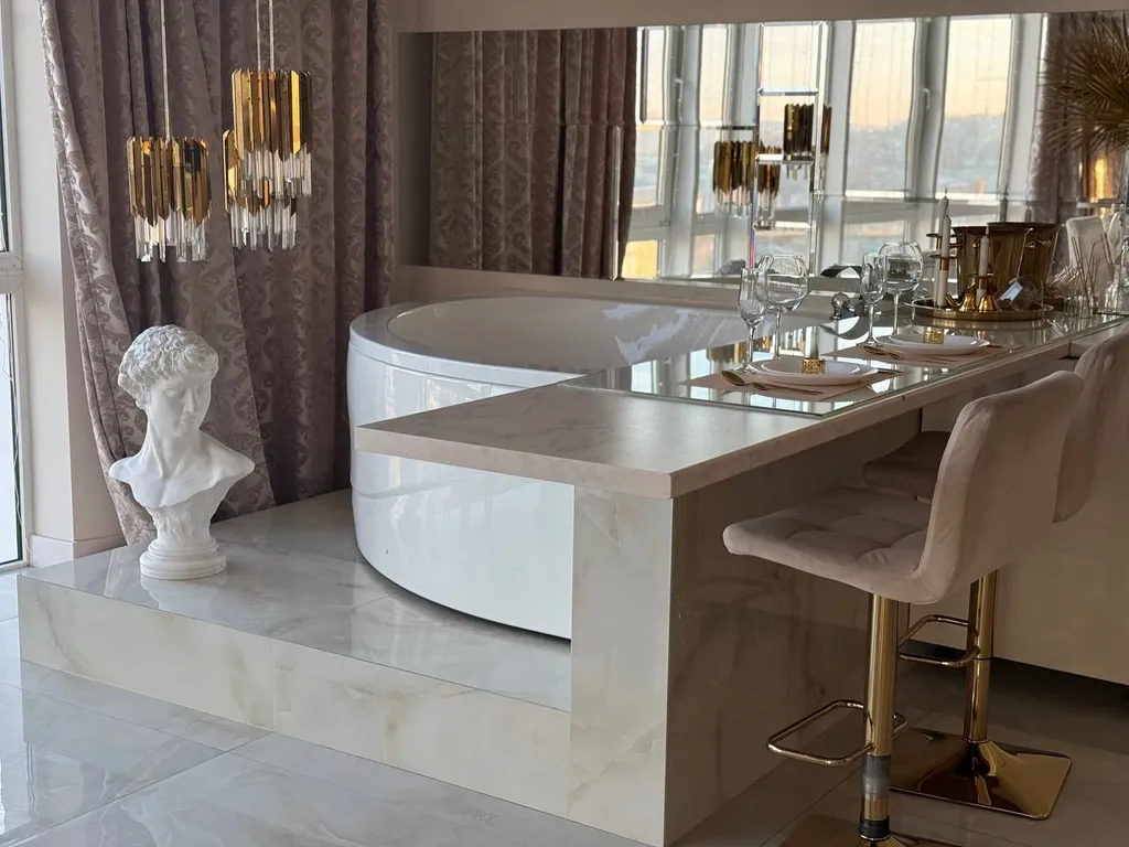 Атмосфера комфорта студия Золотая антилопа с лоджией