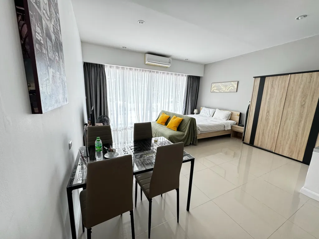 Большая студия chic condo 102 около пляжа карон