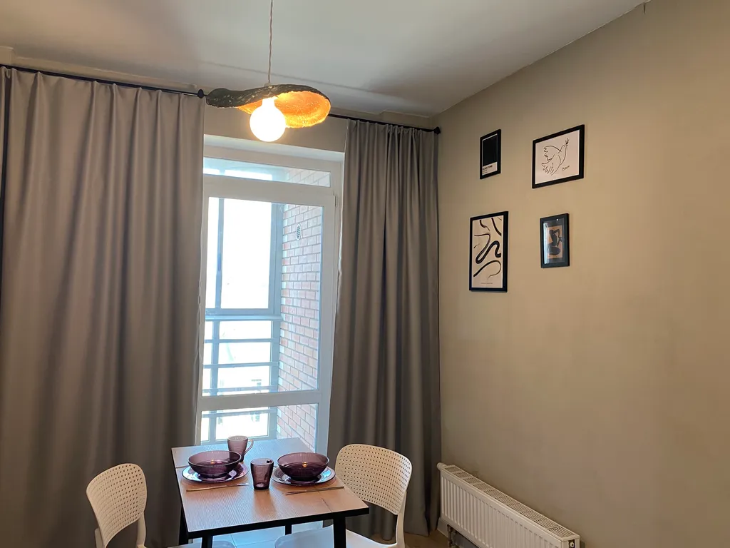 Апартаменты в новостройке рядом с ЖД вокзалом