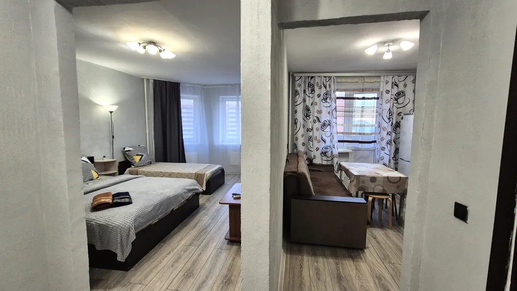 Уютная квартира в новостройке с тремя спальными местами