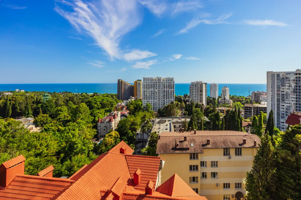 Квартира Квартира Студия с видом на море в элитном ЖК — Сочи