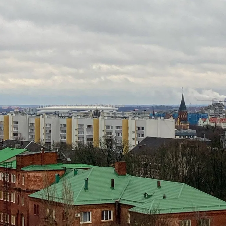 Квартира Уютные апартаменты в центре с видом на город — Калининград