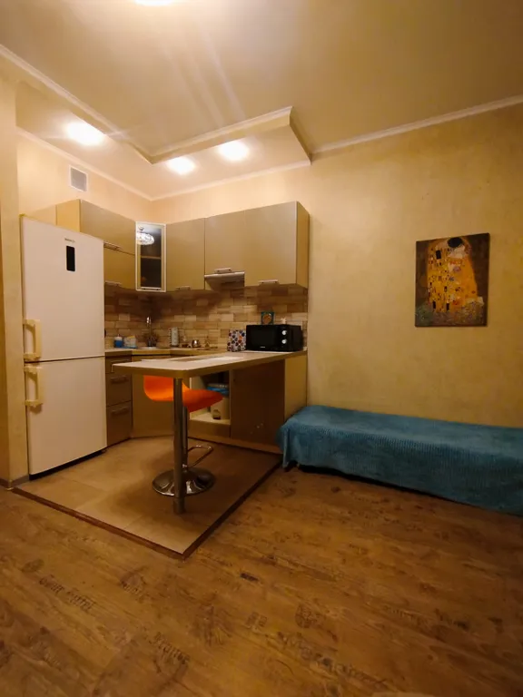 Квартира Квартира Просторная студия с панорамным видом на Неву и Вантовый мост — Санкт-Петербург