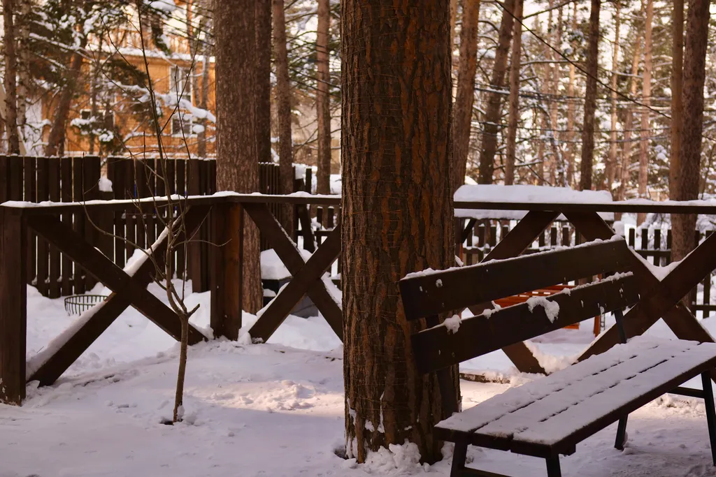 Шале с мангалом