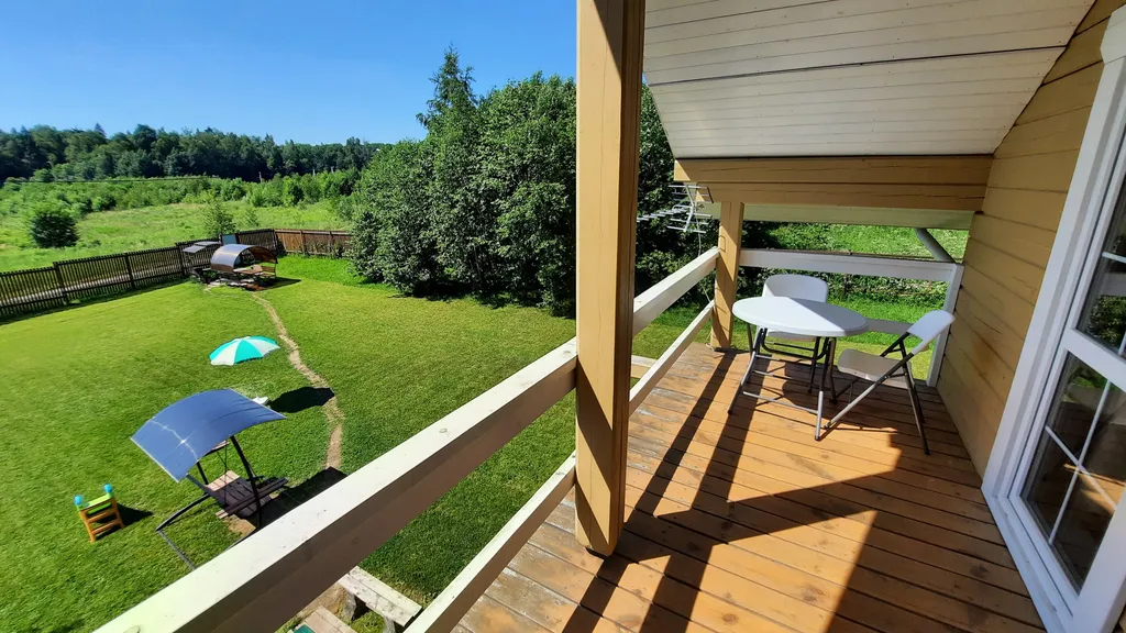 Коттедж Васнецово-озеро, дом на берегу озера у леса в Подоосковье — Ваньково