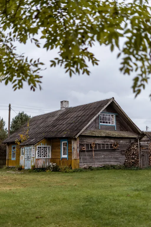 Теремок домик в деревне