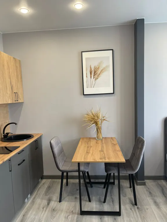 Новый апартамент с красивым видом из окна