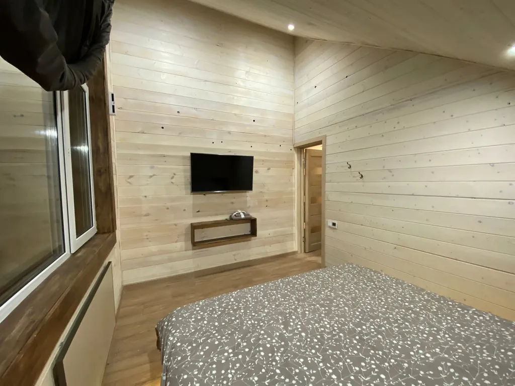 Дом в лесу, сибирский банный чан