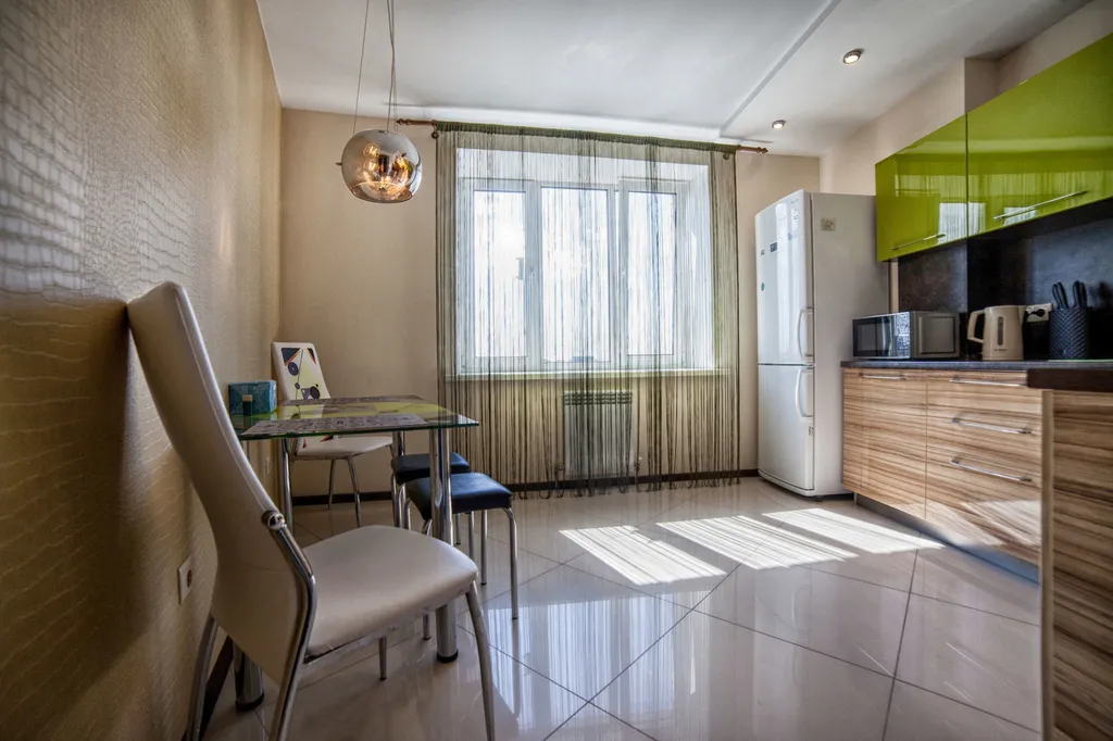 Шикарная квартира с видом на город и парковкой