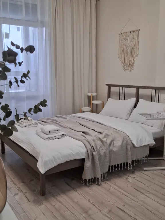 Квартира Квартира Уютная студия в ЖК Притяжение, 1 минута до Планеты — Красноярск