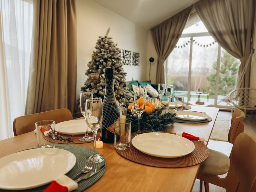 Большой уютный дом для приятных вечеров