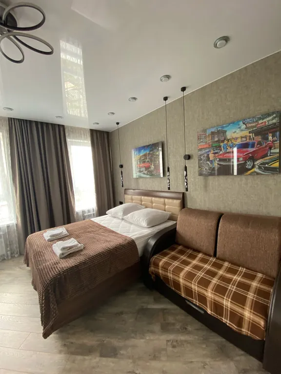 Квартира Двухкомнатный премиум апартамент с кондиционером, джакузи и камином — аренда посуточно в Вологда