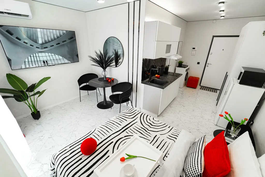Квартира Квартира City SPA Studio с большой джакузи и тропическим душем в центре Минска — Минск