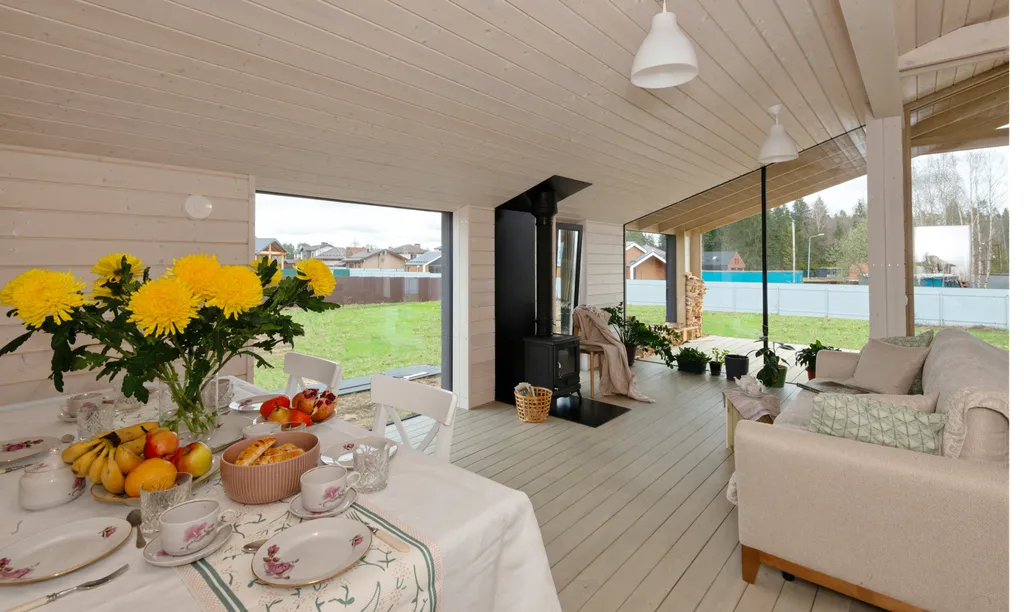 Дом с частным пляжем