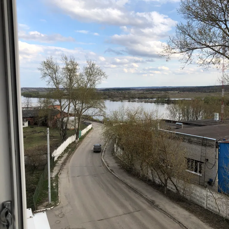 Видовая квартира, с видом на Оку и набережную, тихое уютное место