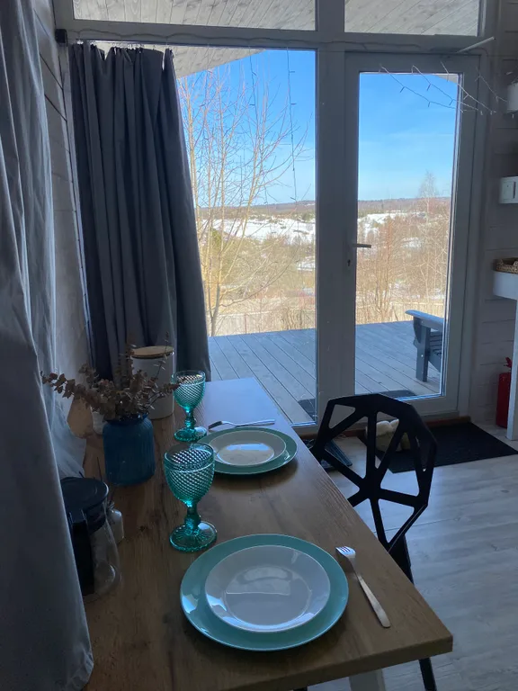 Домик-студия с панорамным видом