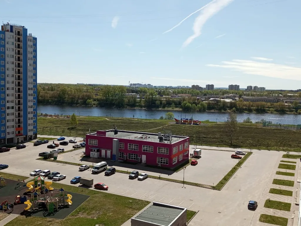 Квартира Квартира Просторная комфортная уютная студия с прекрасным видом на берег Волги — Тверь