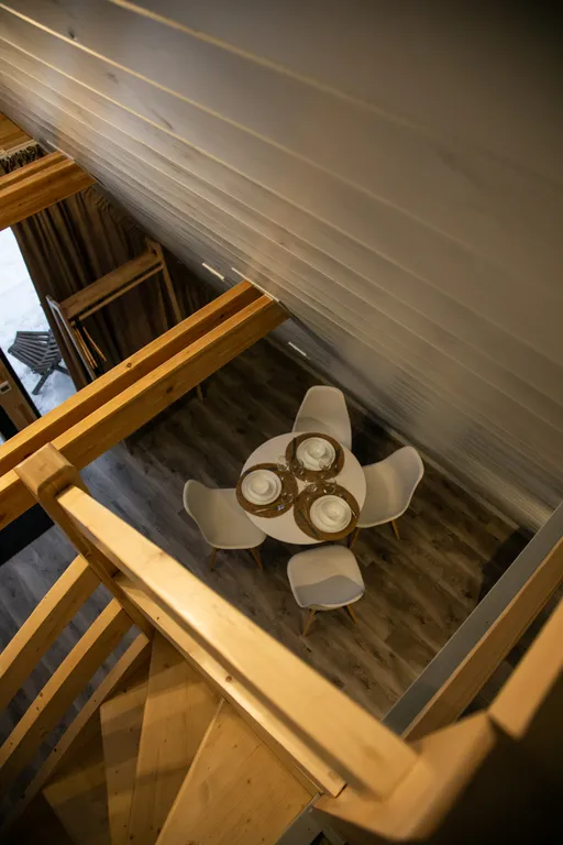 Дом A-Frame в лесном массиве