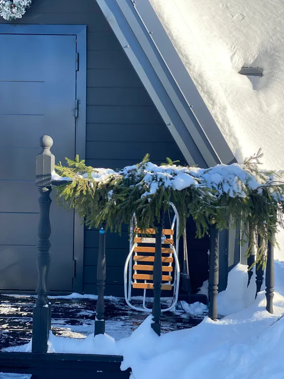 Коттедж Дизайнерский дом luxe A-frame — Дубна