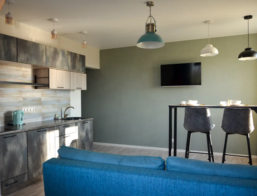 Дизайнерские апартаменты с видом на Волгу