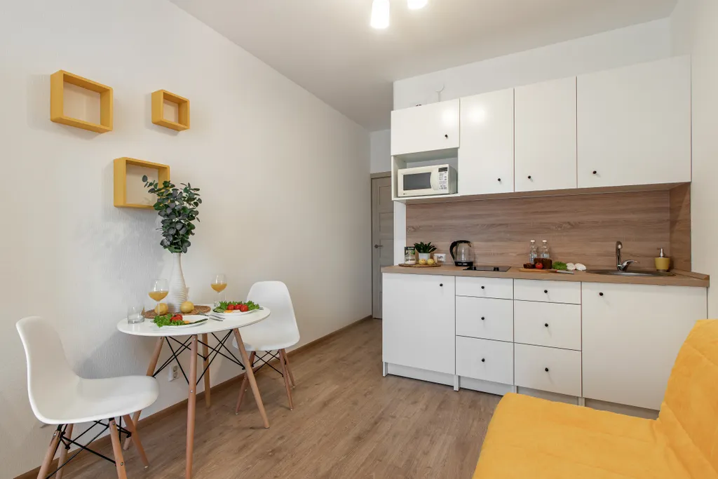Квартира Квартира Friendly studio рядом с метро Лесная — Санкт-Петербург