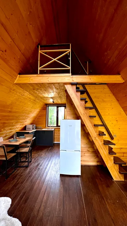 Живописный уголок в лесу вдали от городской суеты