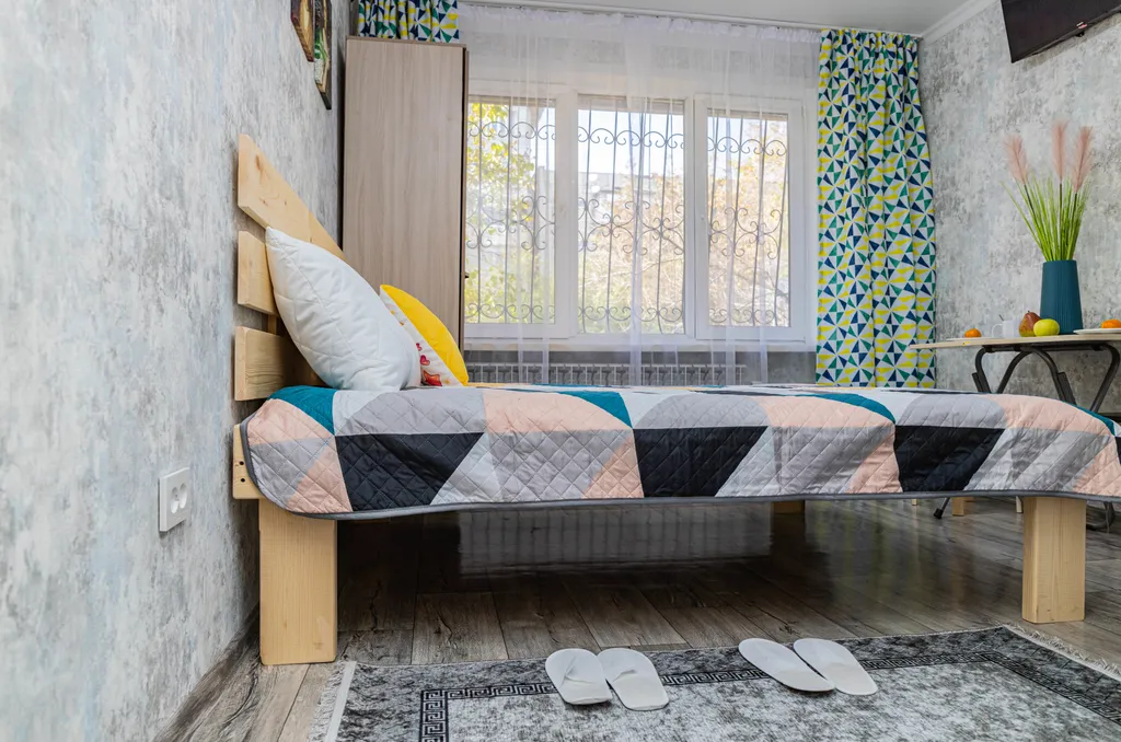 Квартира Супер вариант двухместной студии недалеко от Меги на Розыбакиева — аренда посуточно в Алматы