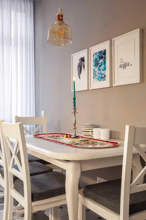 Квартира Дизайнерская 1-я квартира "Изумруд"| 2–4 гостя, балкон, парковка — Светлогорск