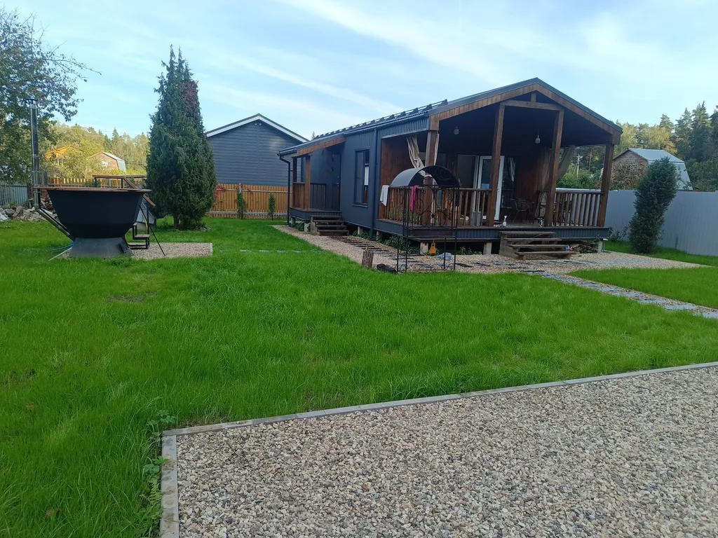 Дом 72m2 — чан, кухня, Wi-Fi