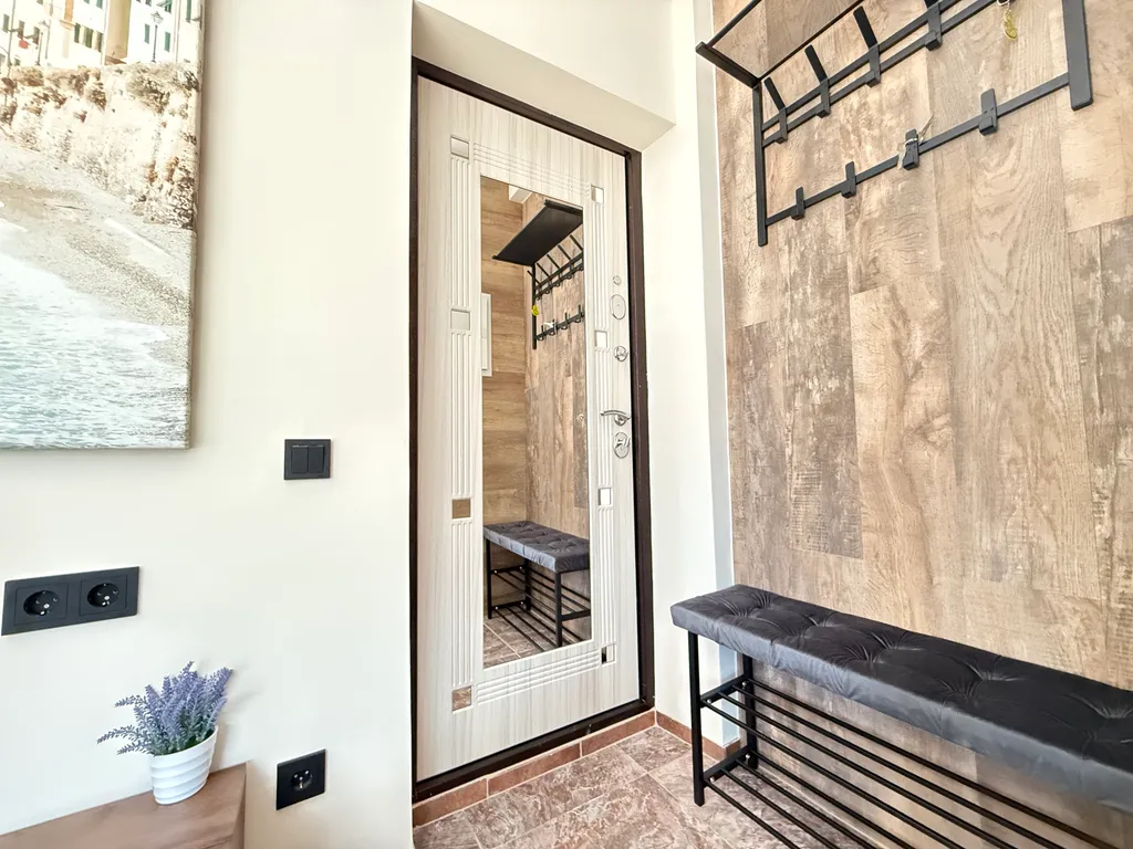 Квартира с шикарным видом на горы в центре Красной поляны