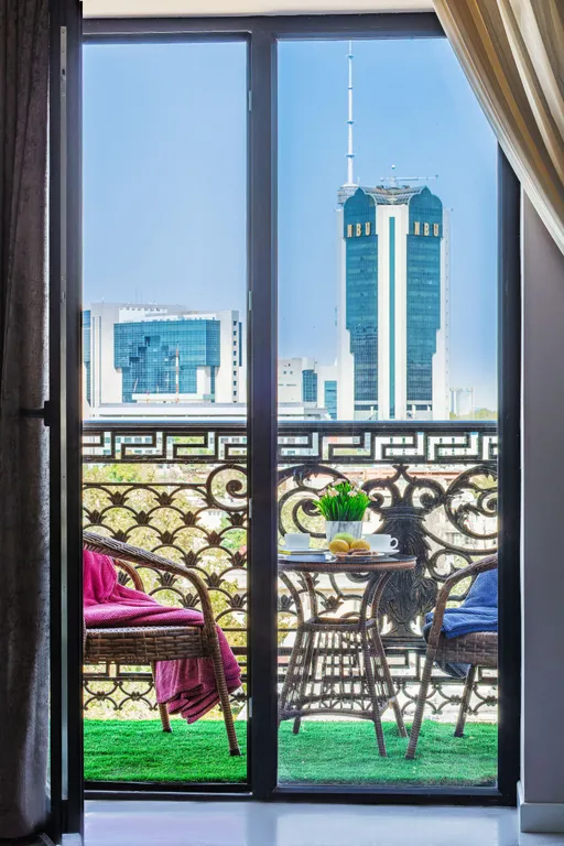 Квартира Современная студия с панорамным видом в ЖК "KAZAKHSTAN" (22) — аренда посуточно в Ташкент