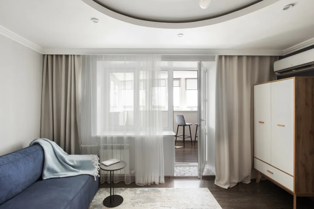 Квартира Однокомнатная квартира с видом на Волгу — Ярославль