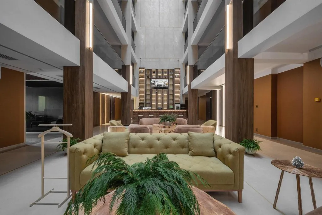 Комфортный апартамент в современном отеле