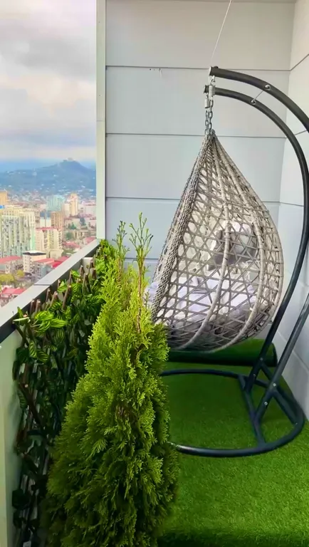 Квартира Квартира Зелёный балкон с видом на город — Батуми