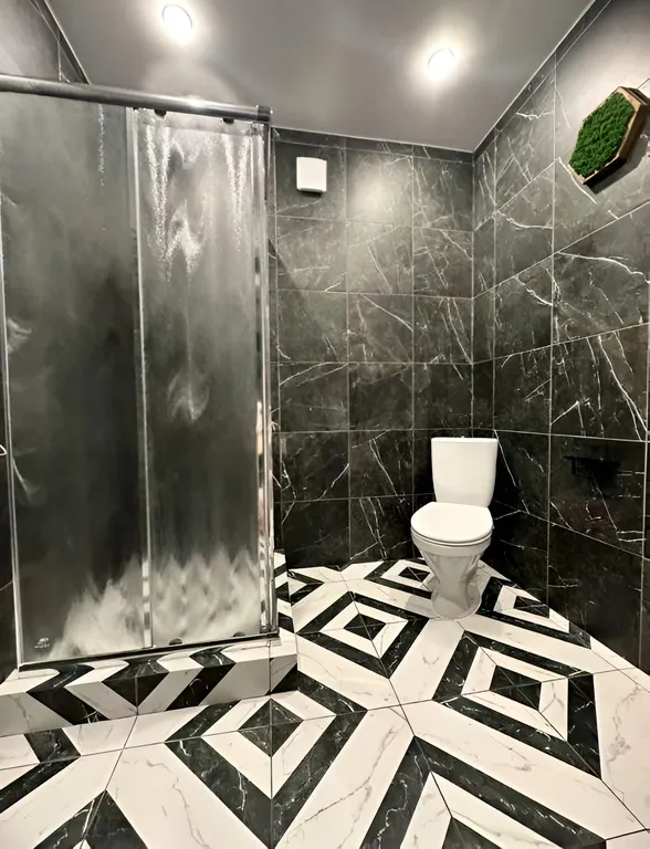 Шале Коттедж Шерегеш стиле a-frаме с террасой в хвойном лесу