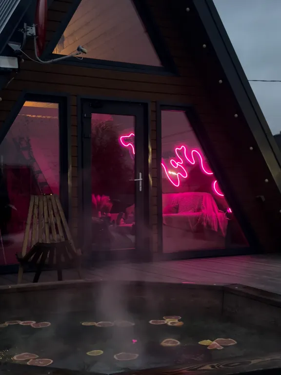 Коттедж Дом А-frame с банным чаном — Казань