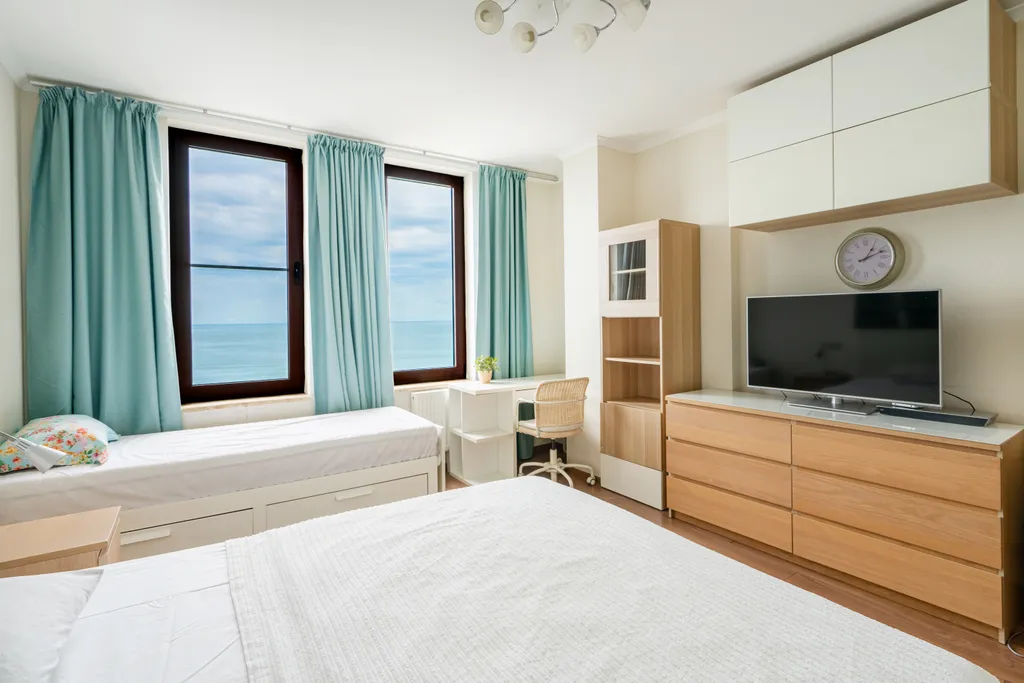 Апартаменты с собственным пляжем